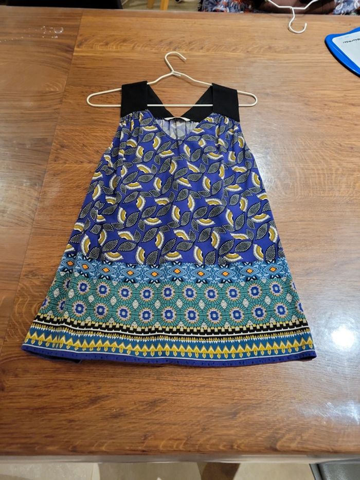 Tunique sans manche femme taille M camaieu