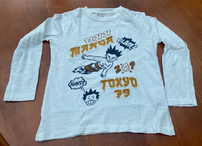 Tee-shirt manches longues Monoprix