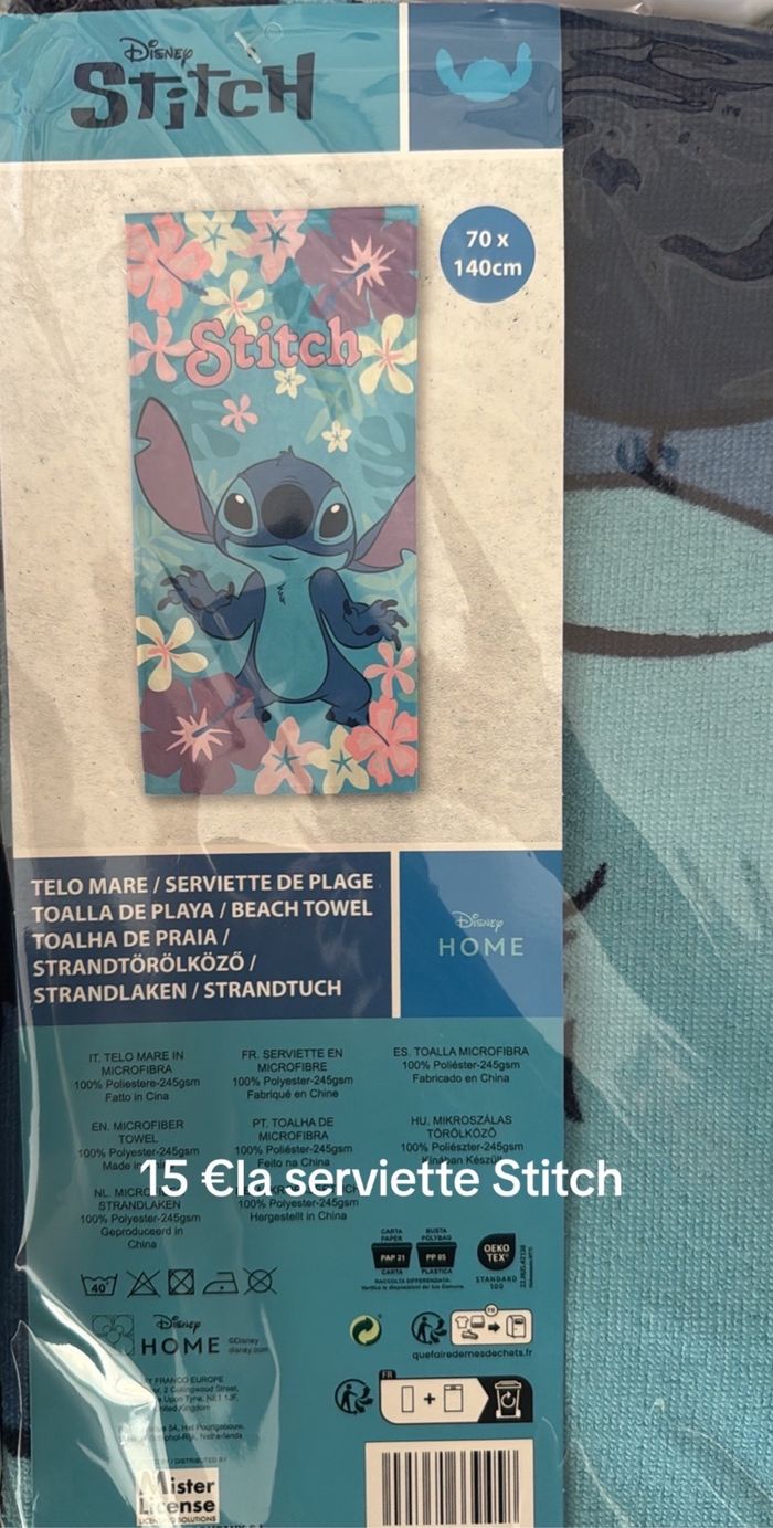 Serviettes Stitch
