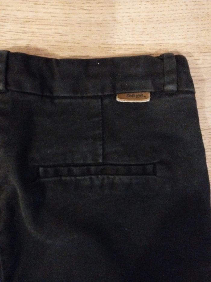 Pantalon noir Zara 8 ans - photo numéro 4