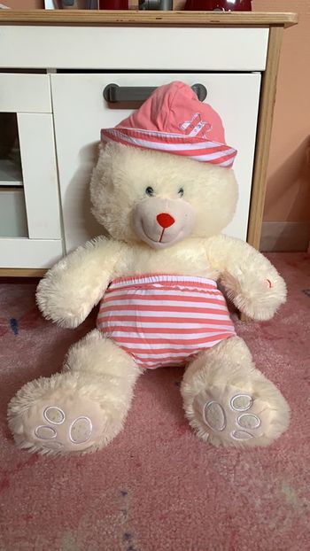 Chapeau + culotte taille 6 mois