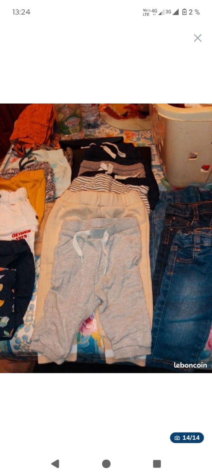 Lot de vêtements bébé garçon