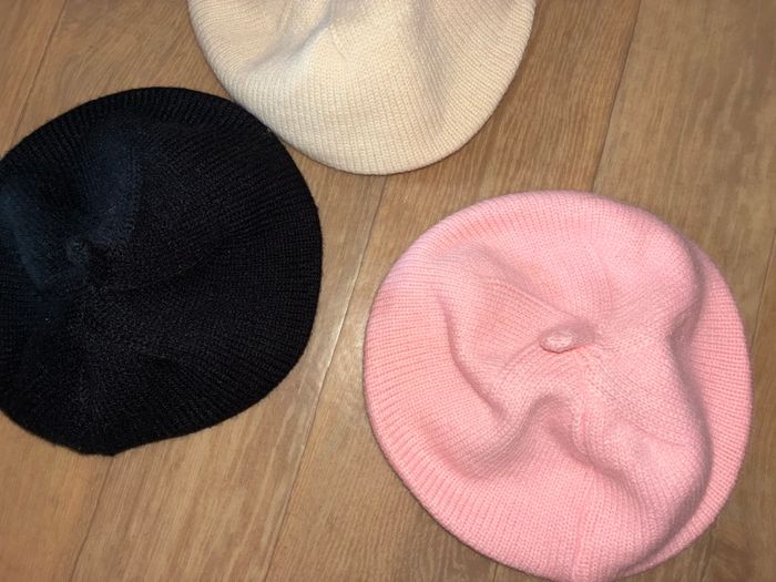Lot 3 béret fille - photo numéro 3