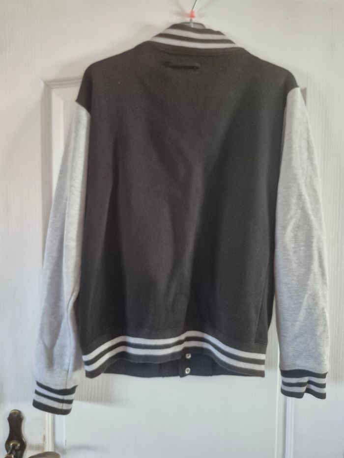 Gilet blouson teddy style college taille M - photo numéro 2