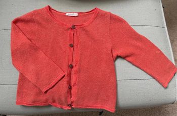 Gilet bout’chou 12 mois