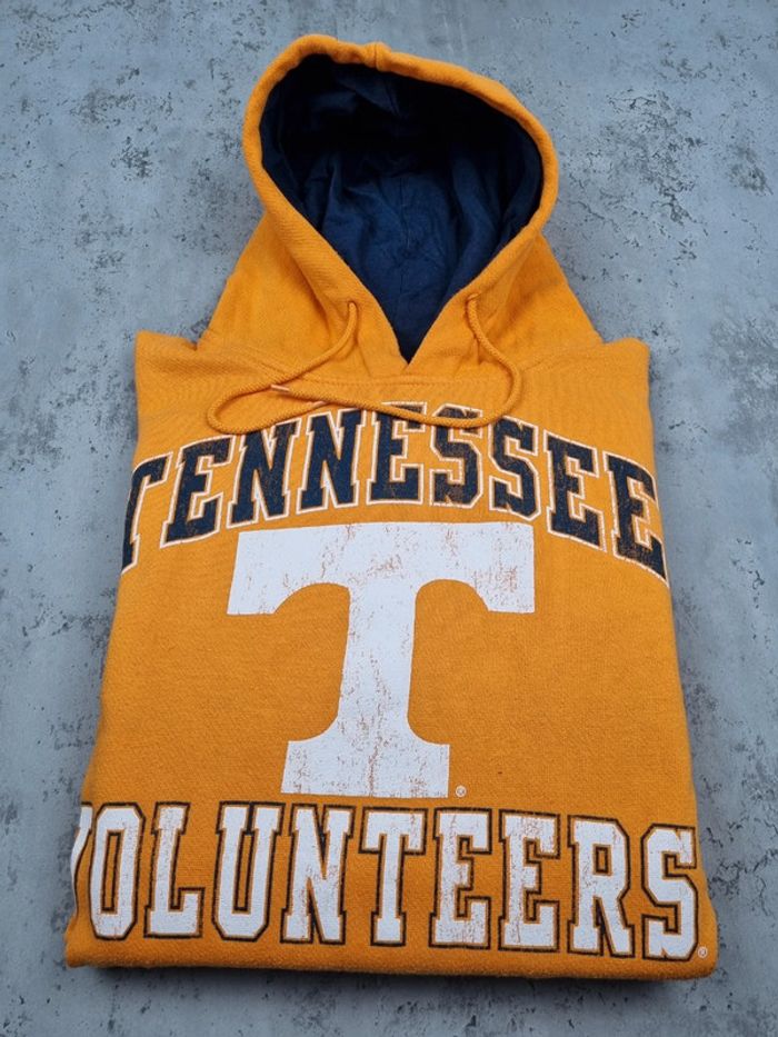 Pull capuche universitaire orange Tennessee Volunteers Taille XL - photo numéro 2