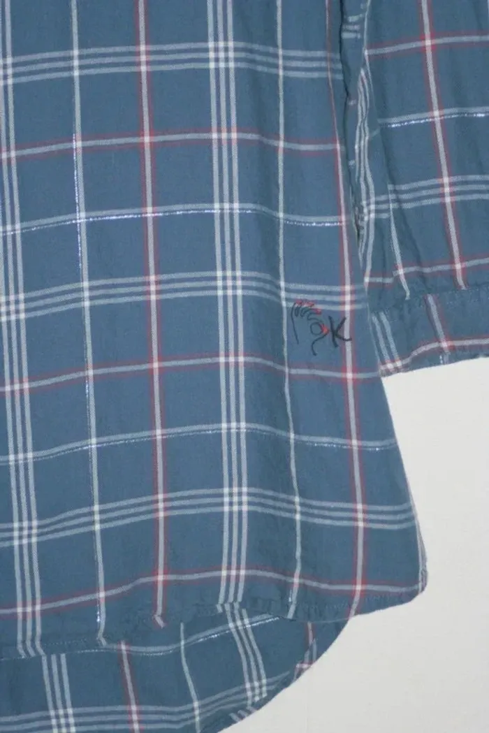 Robe chemise à carreaux, taille 12 ans - photo numéro 2