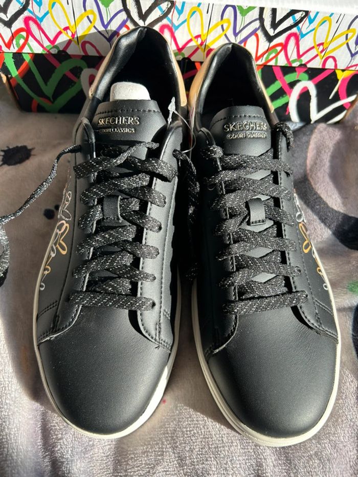 Skechers noires love neuve 40 - photo numéro 4