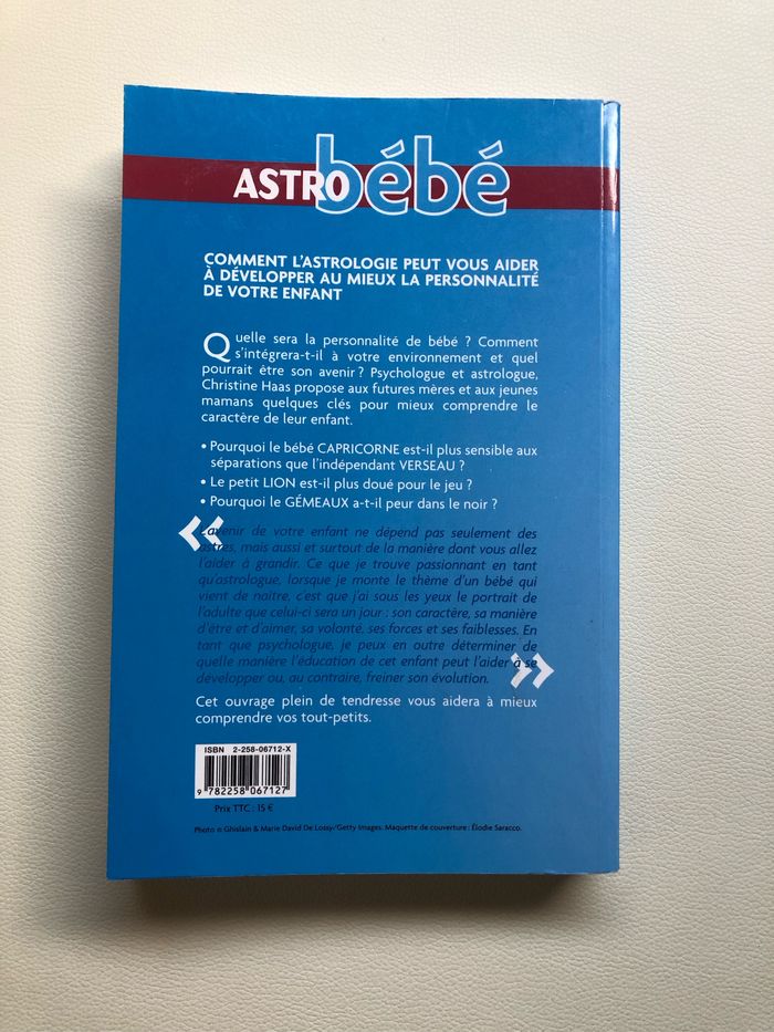 Livre Astrobébé Christine HAAS - photo numéro 3