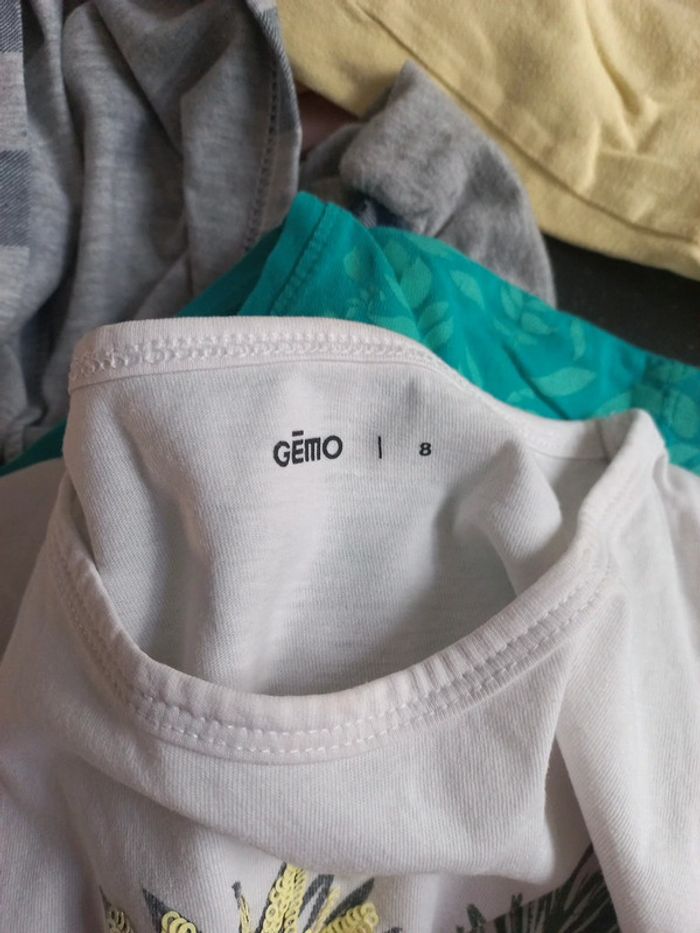 Lot de 6 tee shirt MC 8 ans - photo numéro 12