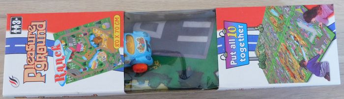 Tapis de jeu de sol avec voiture 80x70cm 314278