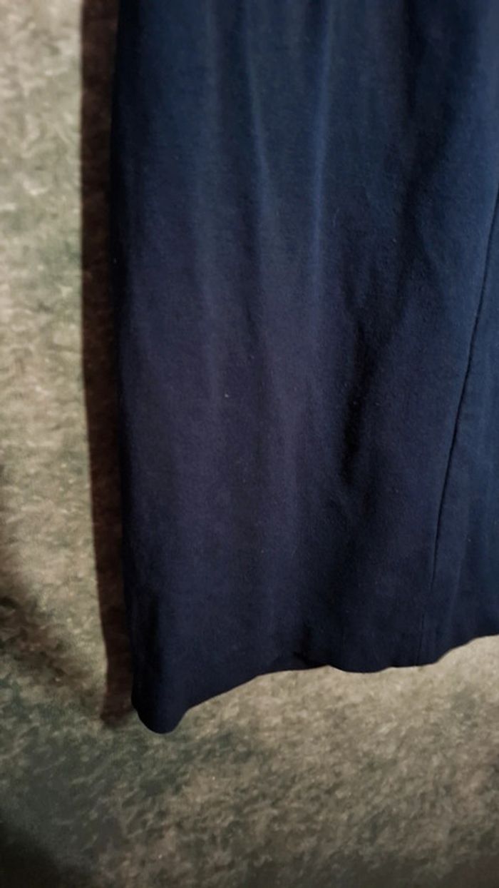 Robe asymétrique bleu marine - photo numéro 11
