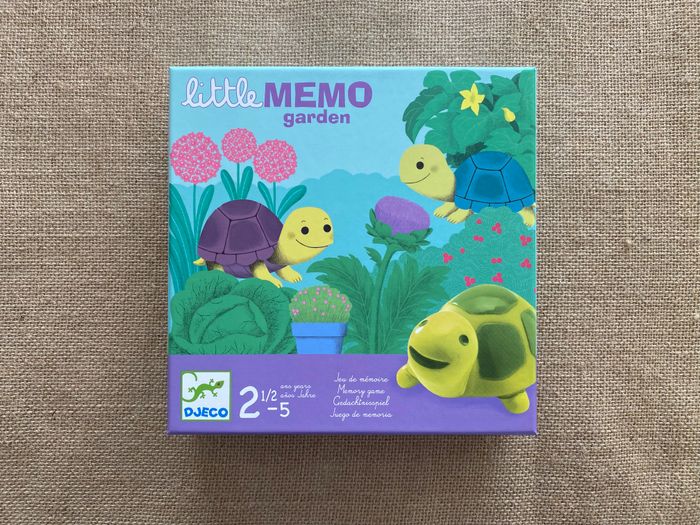 Jeu de société little MEMO garden Djeco - photo numéro 1