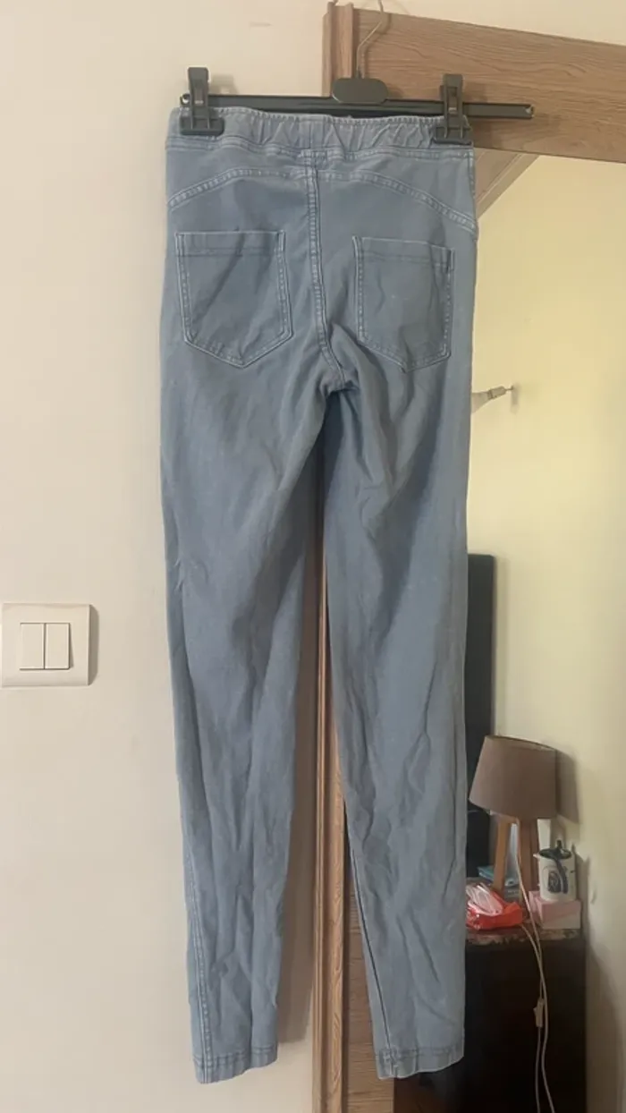 Jegging bleu - photo numéro 2