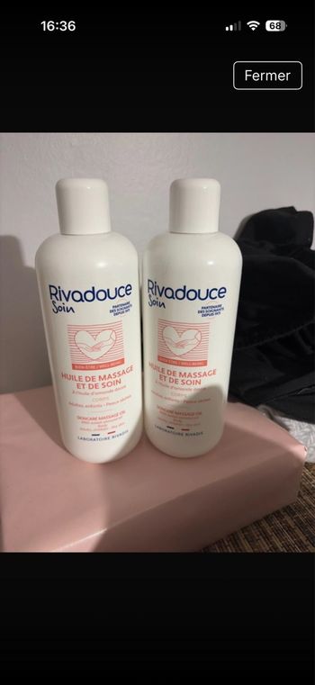 Huile soin/massage