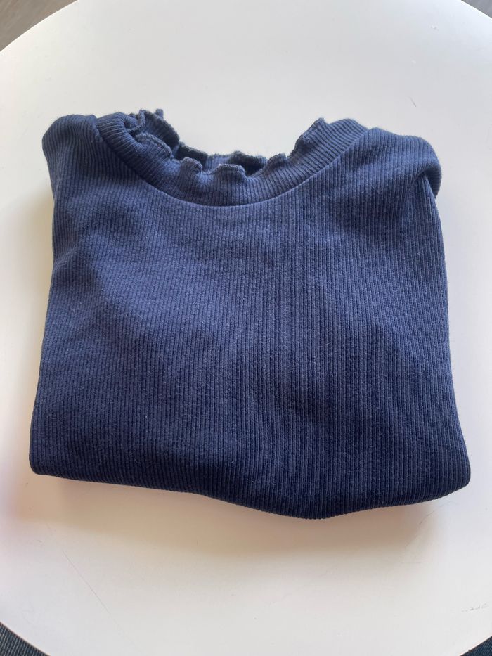 Sous pull bleu