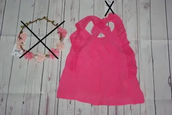 Blouse t-shirt fushia tape à l'oeil 2 ans
