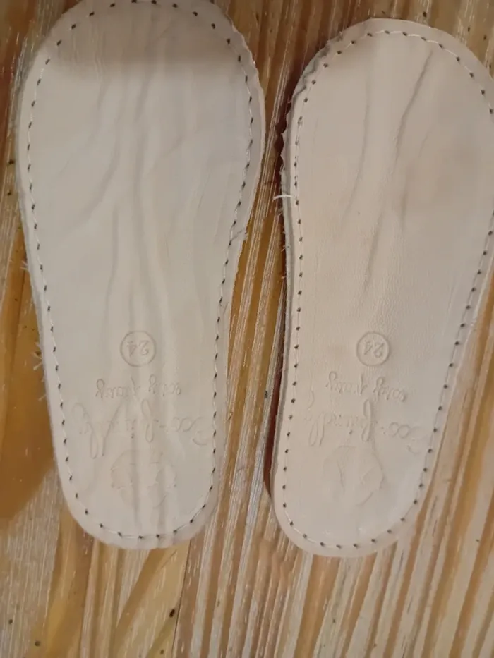Semelles cuir eco friendly
