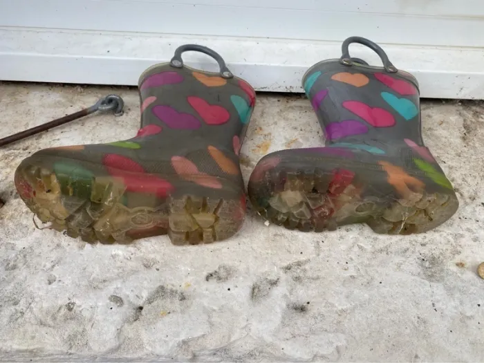 Bottes pluie cœurs 22 lumières - photo numéro 5