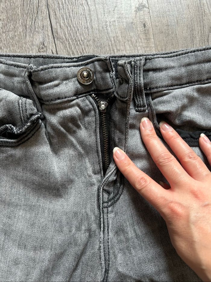 Jean Skinny gris clair - photo numéro 4