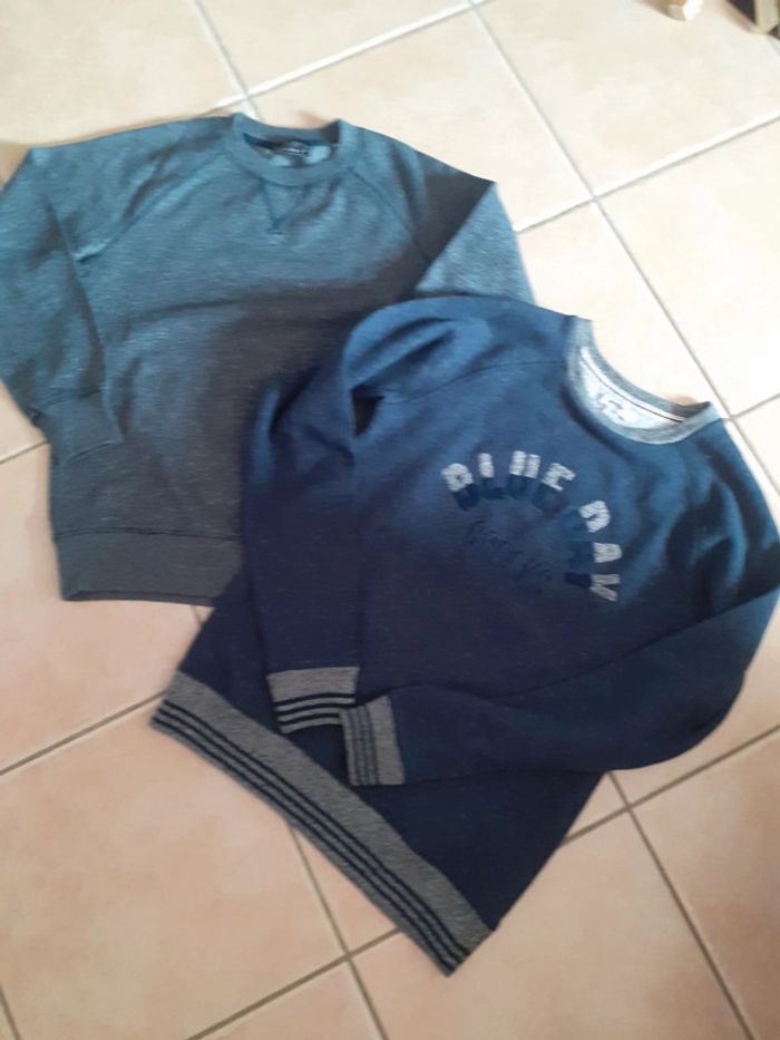 2 sweat bleus