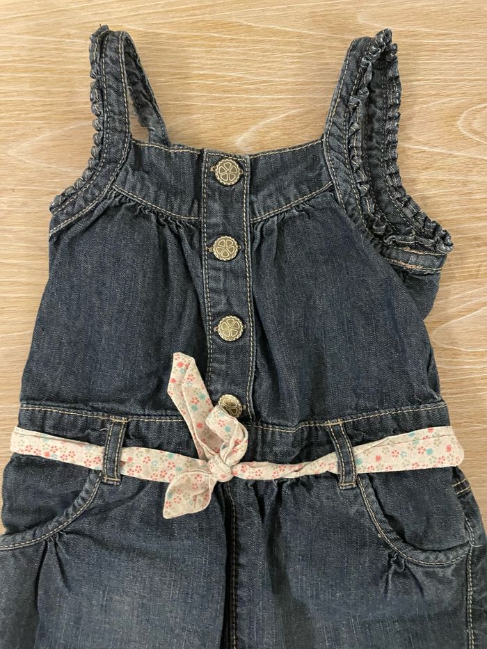 Combinaison short jeans - photo numéro 3