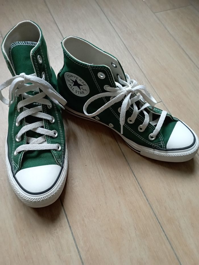 Converse vert foncé 38 - photo numéro 10