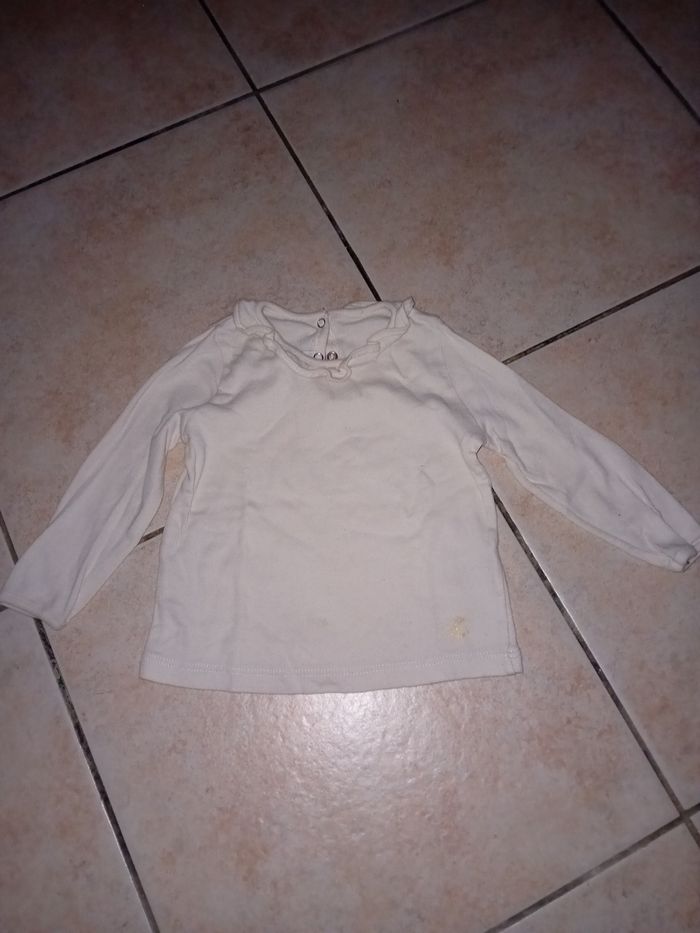 Manche longue 12 mois petit bateau