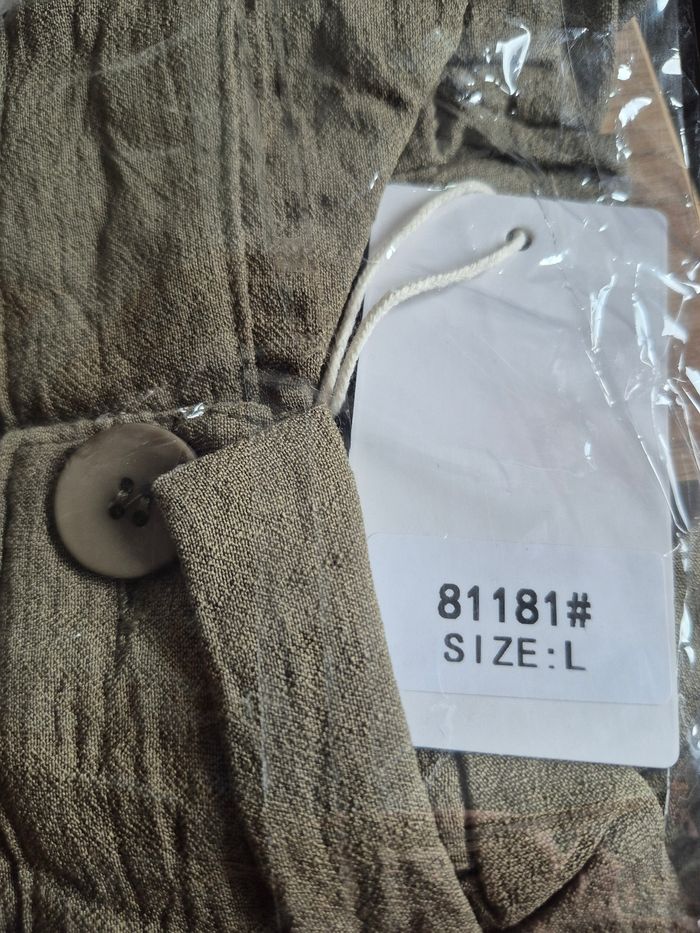 Pantalon Femme Kaki Taille L/40 - photo numéro 3