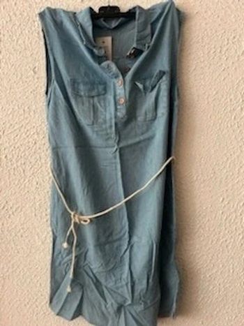 Robe lyocell sans manches T38