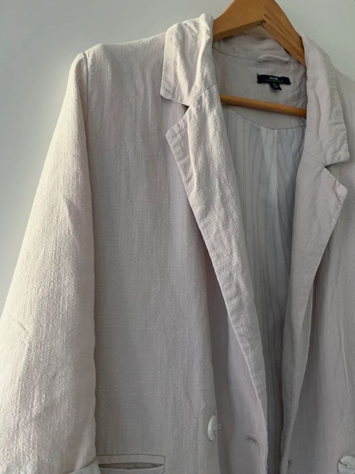 Veste légère lin et viscose - photo numéro 2
