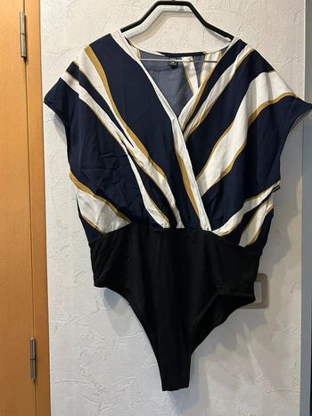 Body rayé SHEIN curve
