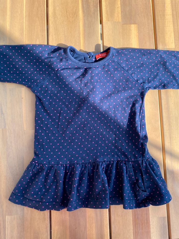 robe manches longues 12 mois