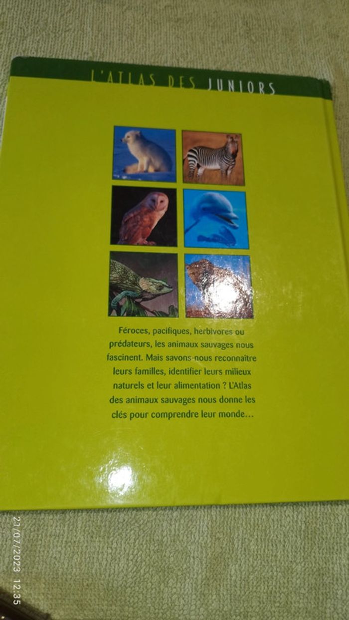 Livre les animaux sauvages - photo numéro 10