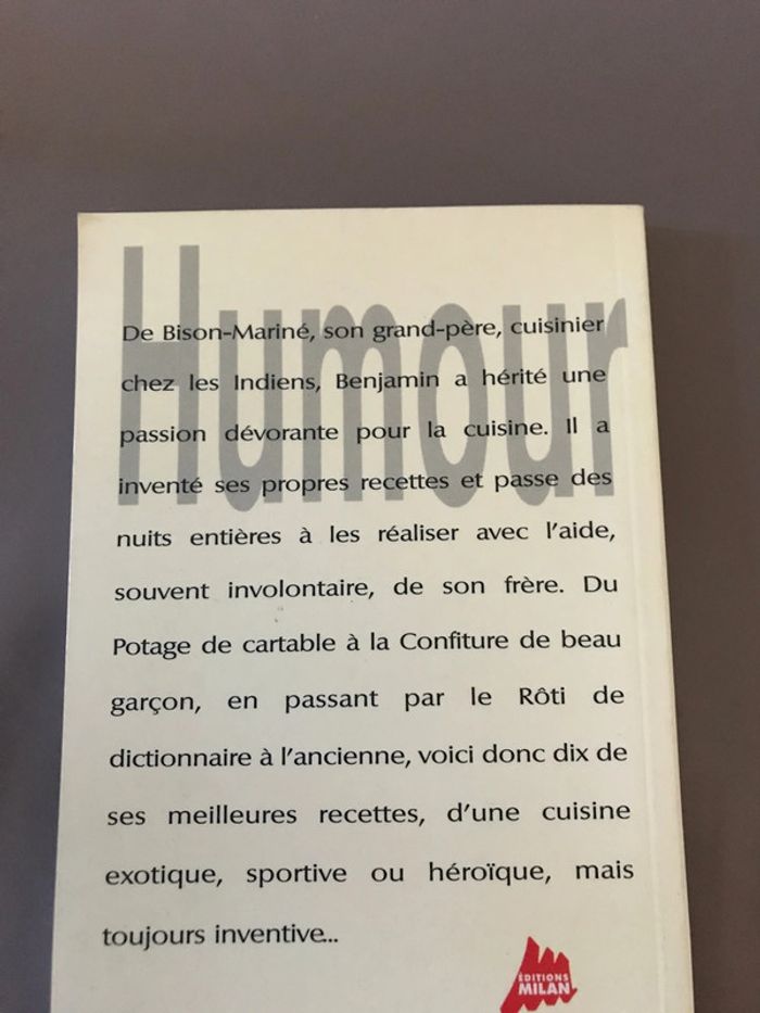 Livre La terrible cuisine de Benjamin - photo numéro 3