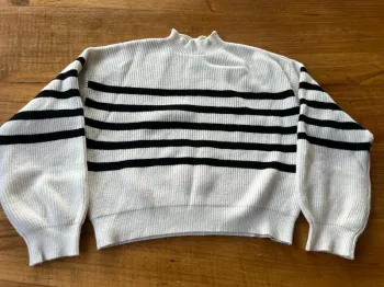 Pull à rayures Zara