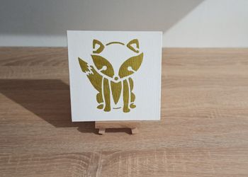 Toile renard (doré)