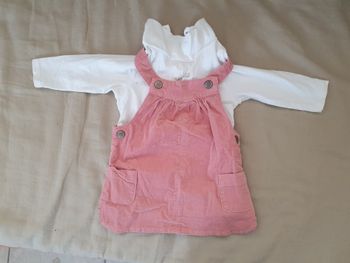 Ensemble haut - robe 6 mois