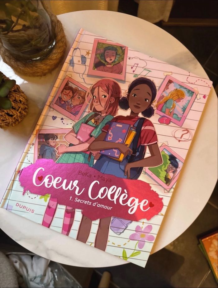 BD Cœur Collège - Tome 1 : Coeur college - Secrets d'amour - photo numéro 4