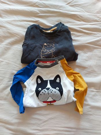 Lot tee-shirt manches longues et sweet