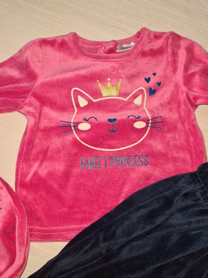 Pyjama 2 pièces pommette 6 mois - photo numéro 3