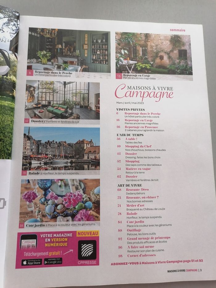 Revue "Maison à vivre Campagne" n. 124/2023 - photo numéro 3