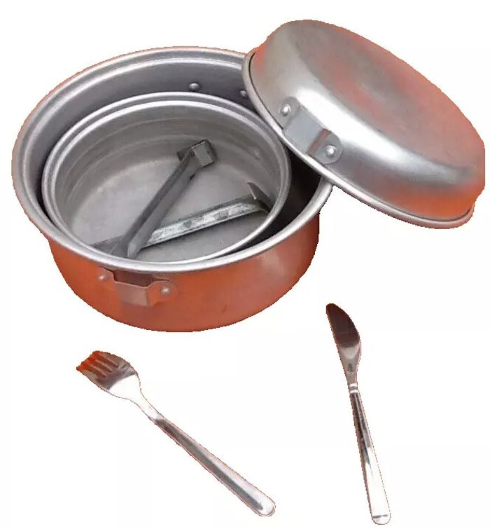 Années 1950 Popote cylindrique de scout - photo numéro 7