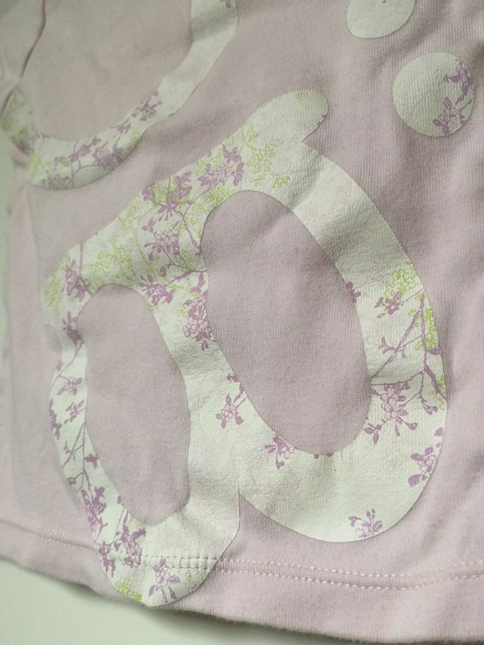 Tee-shirt rose Obaïbi 18 mois - photo numéro 3