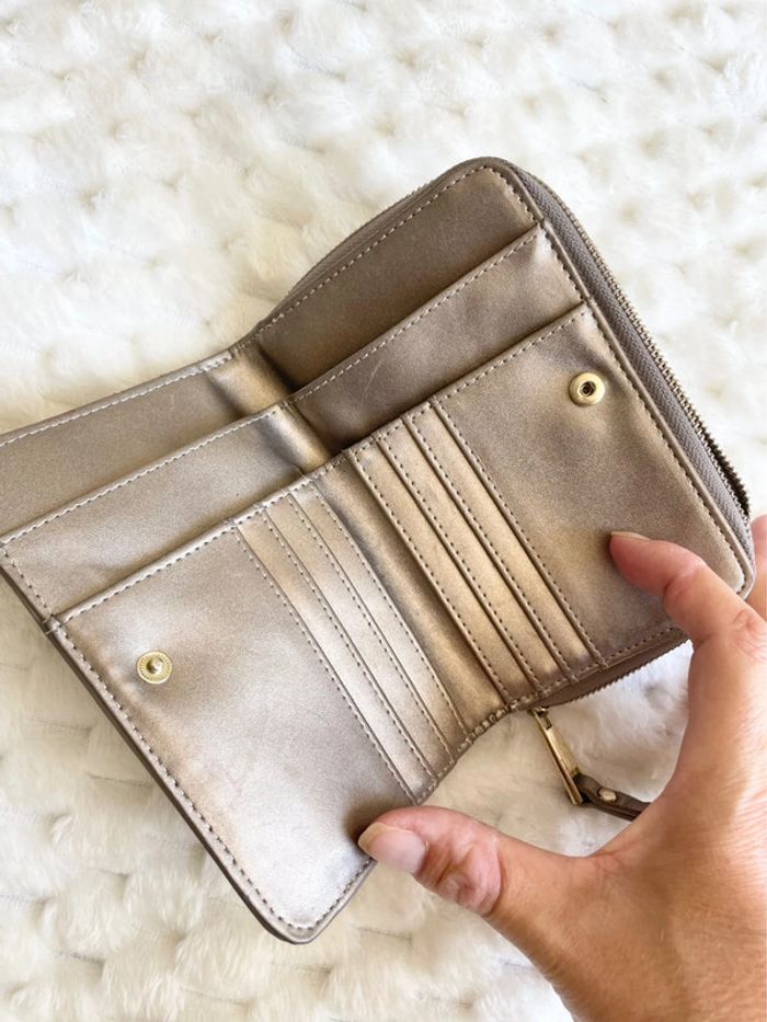 Porte carte argenté - photo numéro 4