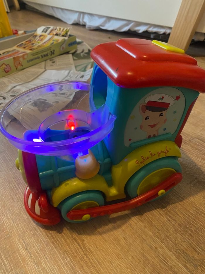 Train sophie la girafe - photo numéro 2