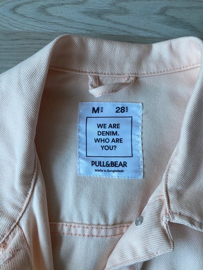 Veste en jean saumon - photo numéro 3