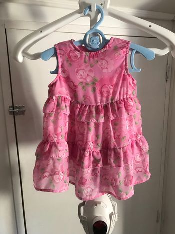 Robe à volants 6/9mois (original marines)