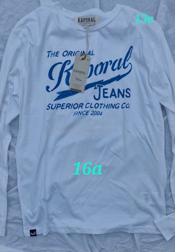 Maillot 16a kaporal neuf