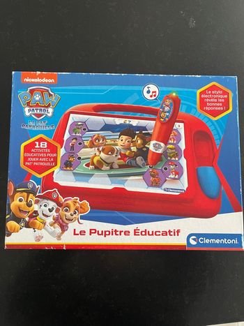 Pupitre éducatif pat patrouille